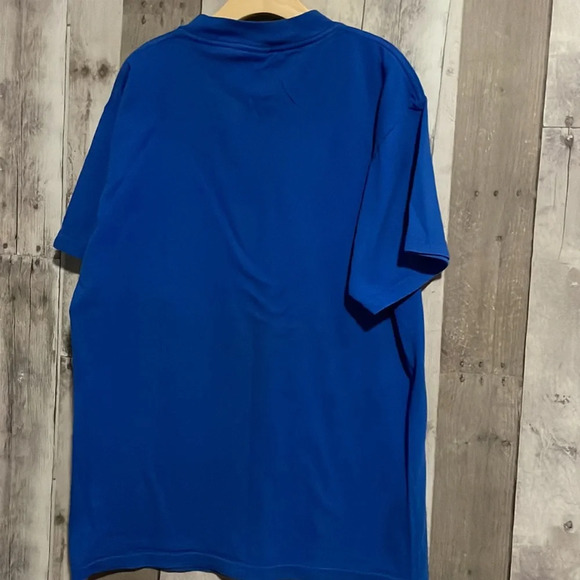 Vintage Busch Gardens Williamsburg Blue Rainbow Short Sleeve T Shirt Medium - Picture 4 of 4